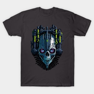 Cyborg Heads S02 D68 T-Shirt